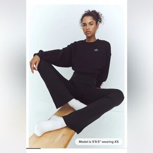 ALO Yoga airbrush 7/8 bootcut leggings